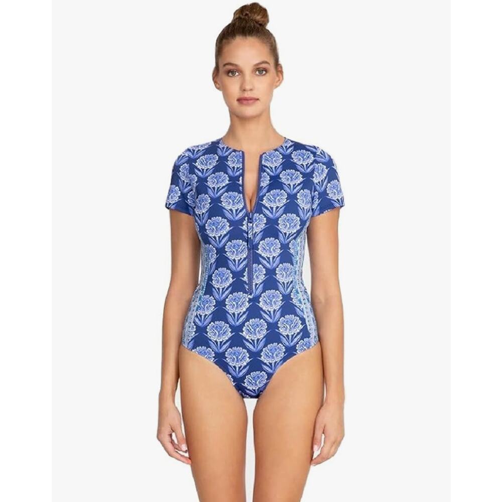 Johnny Was Yao Neoprene One-Piece Swimsuit – Size XS